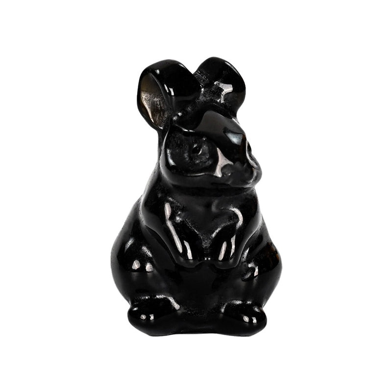 5 Pieces Minimalist Rabbit Crystal Figurines for Home Decor|Home Decor & Ornaments