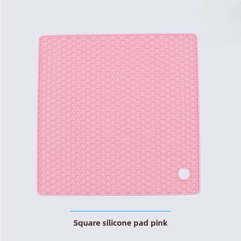 Silicone Honeycomb Placemat Non-Slip Heat Insulation Coaster for Dining Table Tea Nordic Style|Kitchen & Dining Accessories