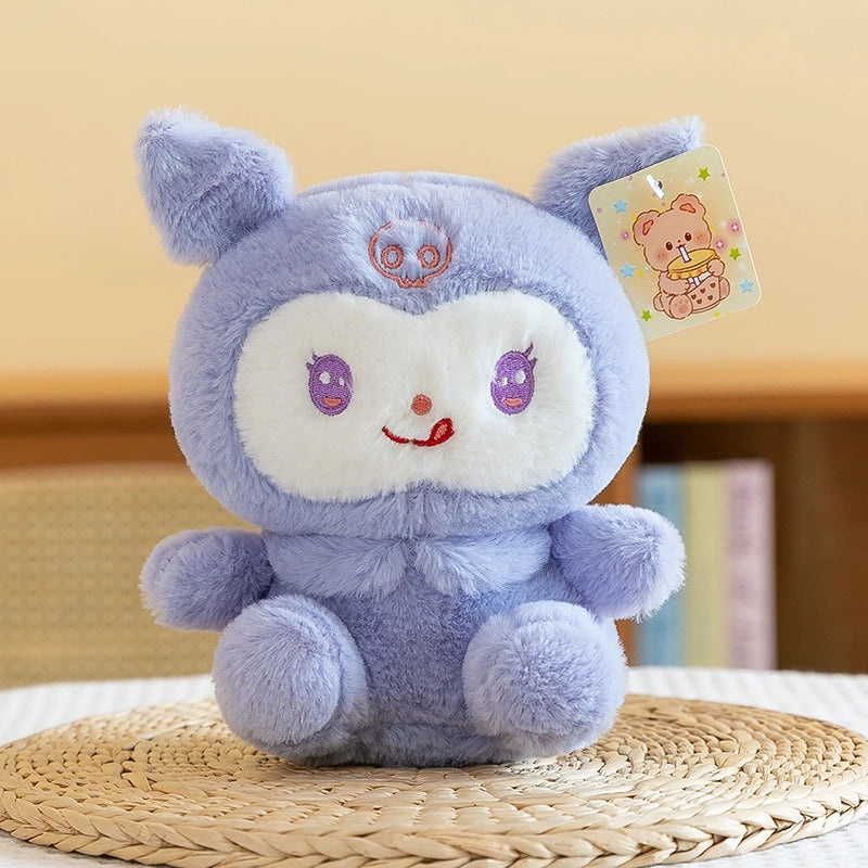 Cute Paradise Rab Plush Tote Bag Large Capacity Embroidered Shoulder Handbag|Bags & Accessories