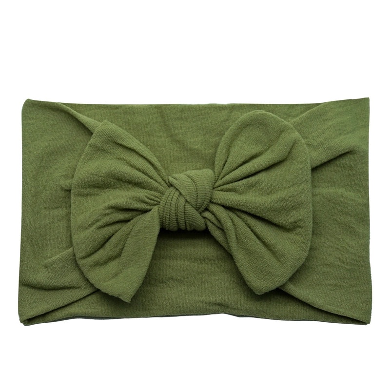 Classic Bow Knot Nylon Baby Headband|Baby Accessories