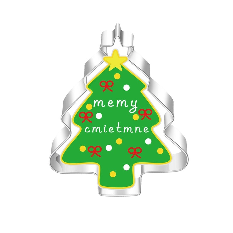 Minimalist Christmas Star Snowflake Stainless Steel Bakeware Single Piece|Kitchen & Dining