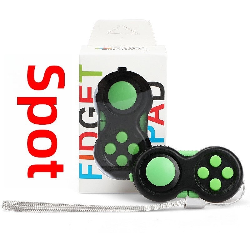 Second Generation Rubik's Cube Stress Relief Fidget Button Handle Toy | Fidget Toys & Stress Relief Gadgets