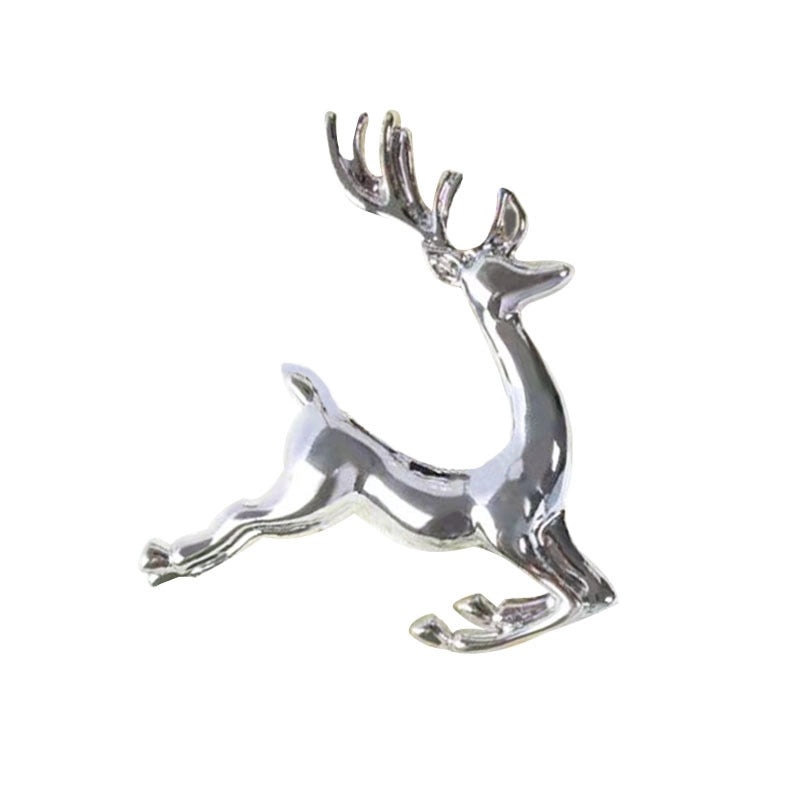 Christmas Cartoon Santa Claus Alloy Napkin Ring Casual Elegant Holiday Table Decor | Holiday Tableware