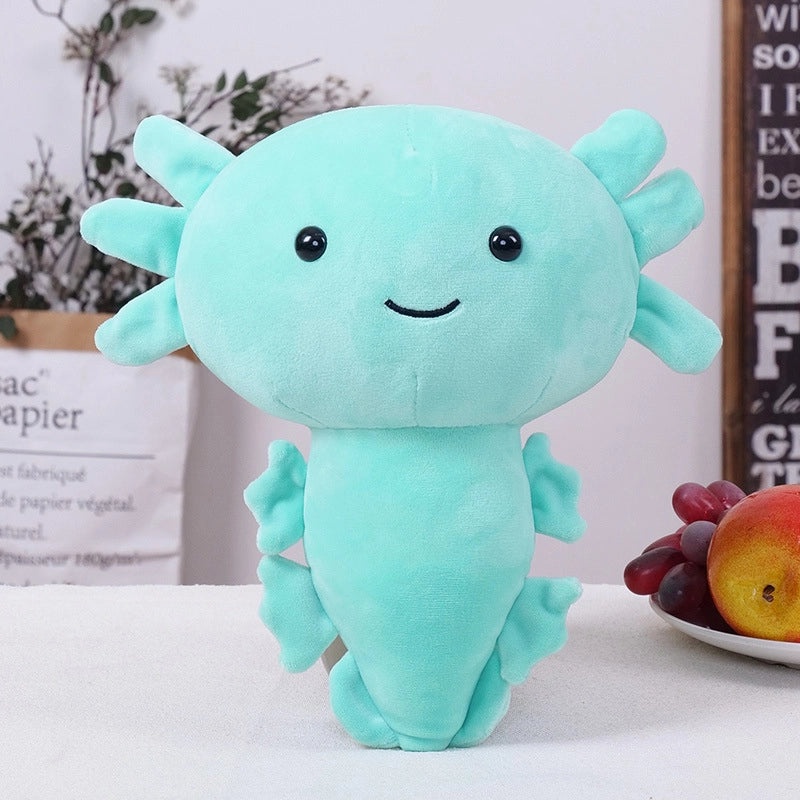 Cute Salamander Plush Toy Axolotl Dinosaur Hexagon Doll | Plush Toys & Collectibles