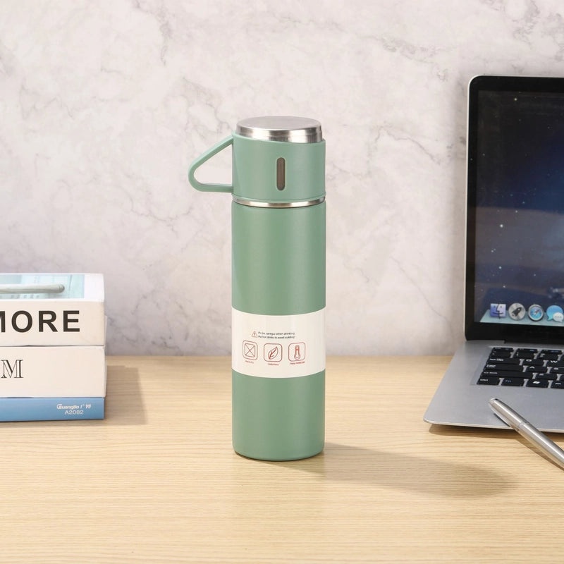 Insulated Stainless Steel Thermos Mug in Solid Colors for Everyday Use|Drinkware & Thermoses