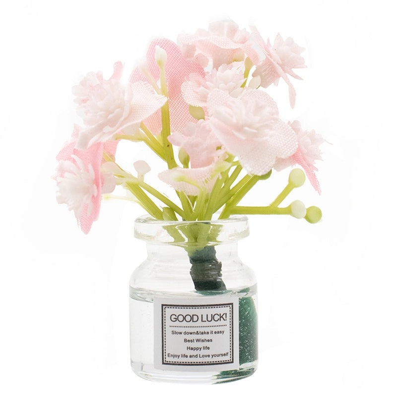 Elegant Minimalist Flower Glass Ornaments for Women|Home Decor Accessories