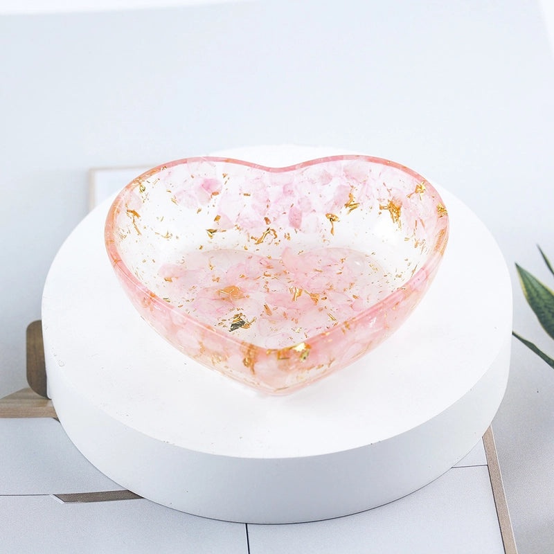 Elegant Minimalist Heart Amethyst Crystal Pendant Necklace|Jewelry & Accessories