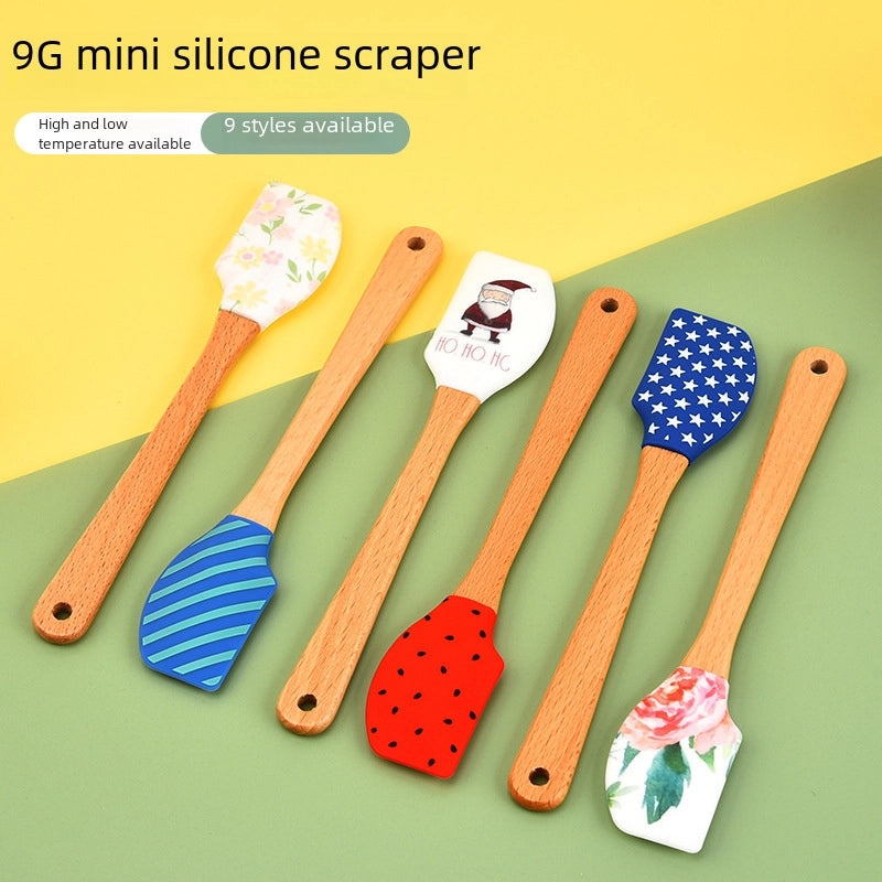 Small Silicone Spatula for Baking Christmas Cream Butter Spreader | Kitchen & Baking Tools
