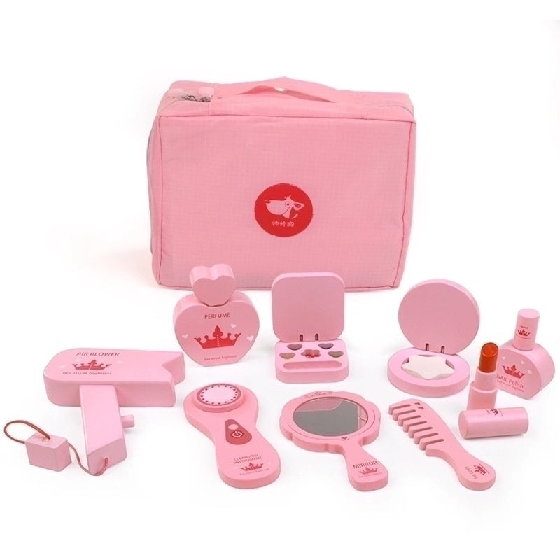 Wooden Makeup Toys Solid Color Pretend Play Set|Kids Toys & Educational Games