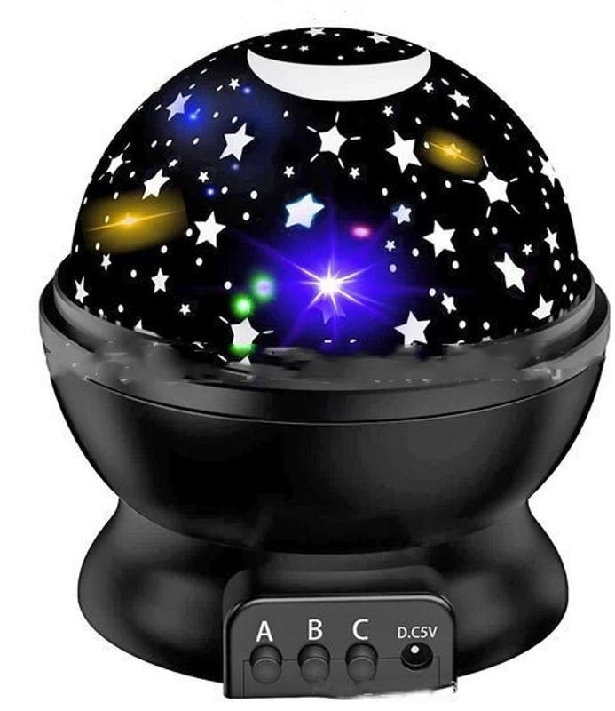 Romantic LED Star Projector Night Light Warm Glow Colorful Table Lamp Perfect Gift|Home Decor Lighting