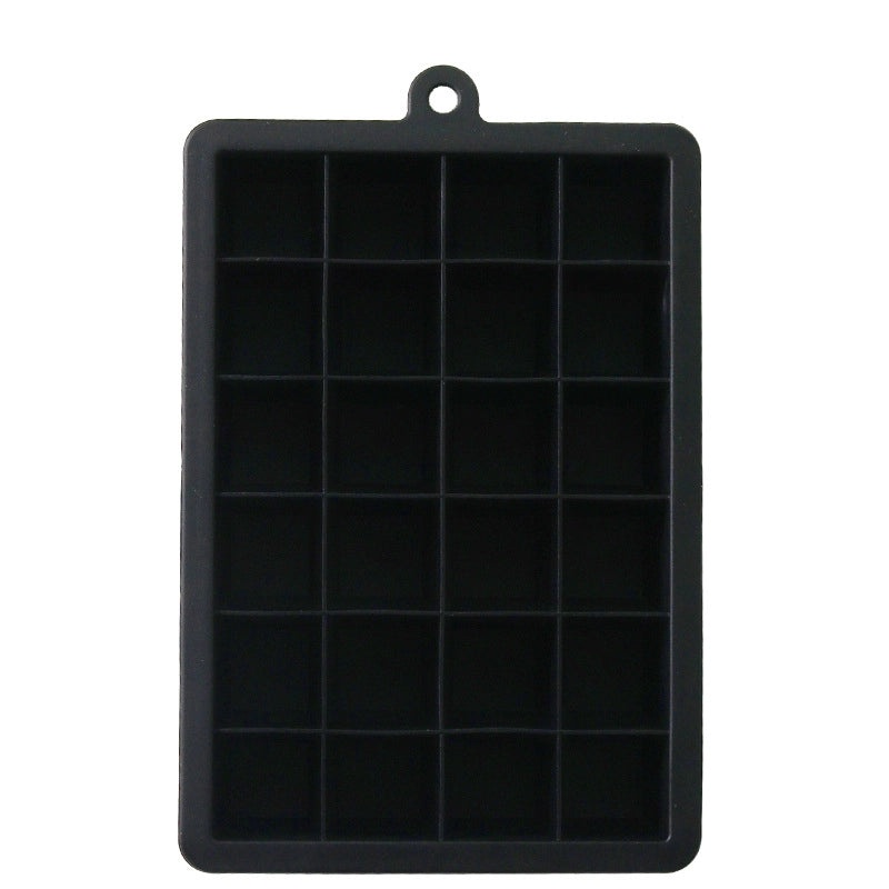 Silicone 24-Square Ice Cube Mold with Lid for Home Use | Kitchen & Dining Accessories