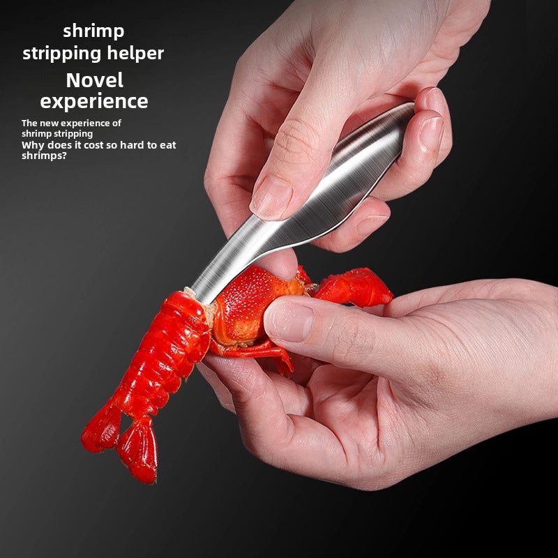 304 Stainless Steel Shrimp Shell Remover Tool for Quick and Easy Shelling | Kitchen Gadgets