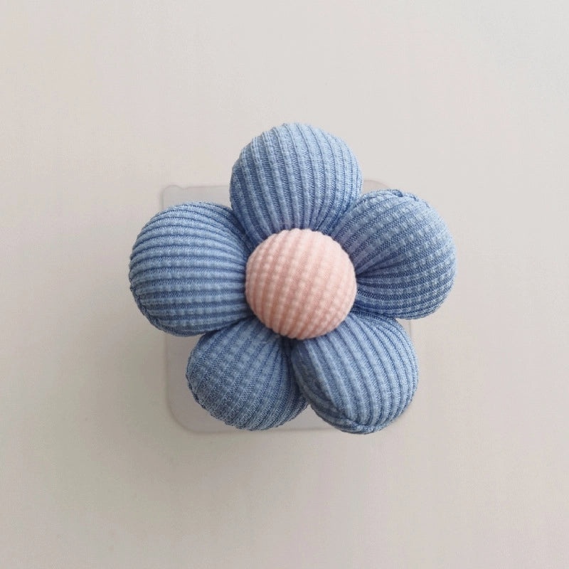 Minimalist Wooden Flower Wall Hook Home Decor|Wall Hooks & Hangers