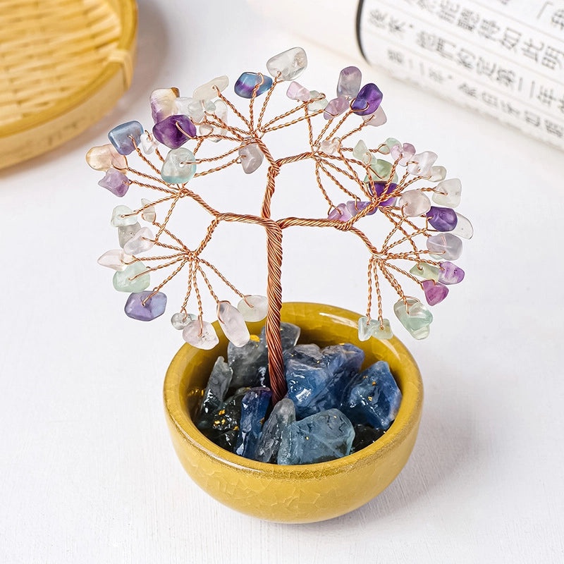 Minimalist Tree Crystal Ornament Decorative Artificial Home Accessories|Home Decor