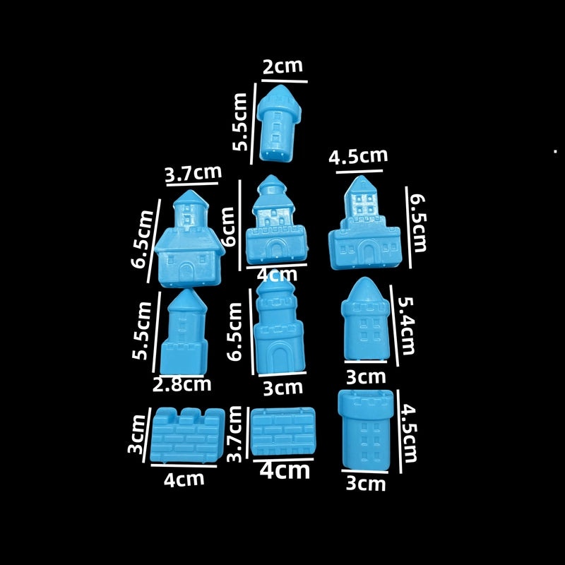 Hand-Painted Clay Toddler Playhouse Toy for Ages 3-6 | Kids Plastic Educational Toys