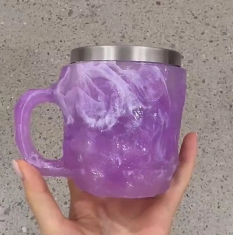 Simple Solid Color Resin Mug for Everyday Use | Drinkware & Mugs