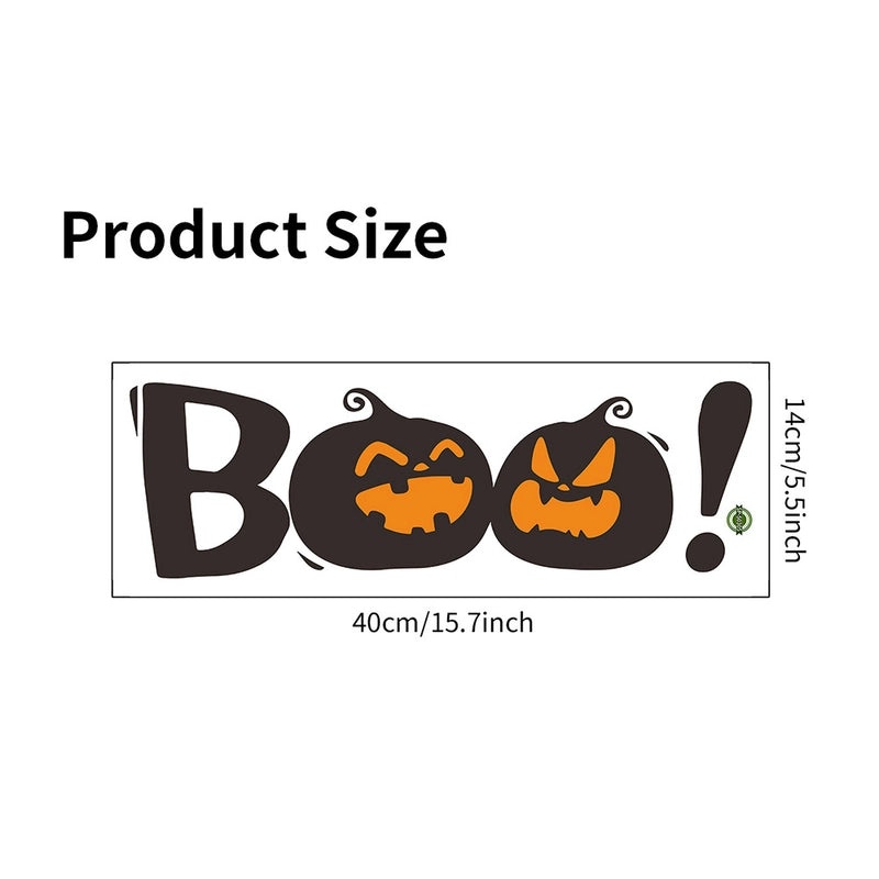 Geometric Pumpkin Letter Halloween Casual PVC Necklace | Halloween Jewelry