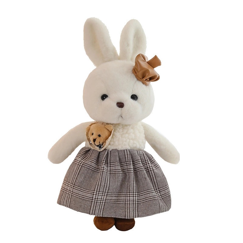 Soft Plush Rabbit and Bear Stuffed Animals Filled with PP Cotton|Toys & Hobbies > Plush Toys > Stuffed Animals