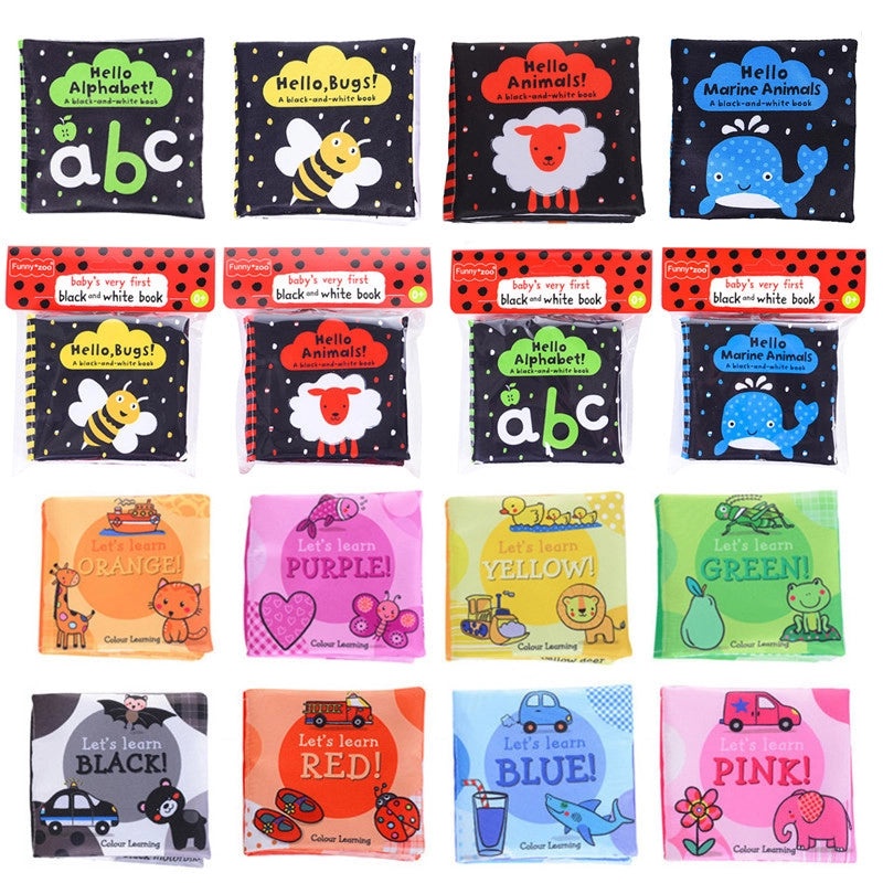 Soft Animal Alphabet Baby Cloth Book|Baby Toys & Books