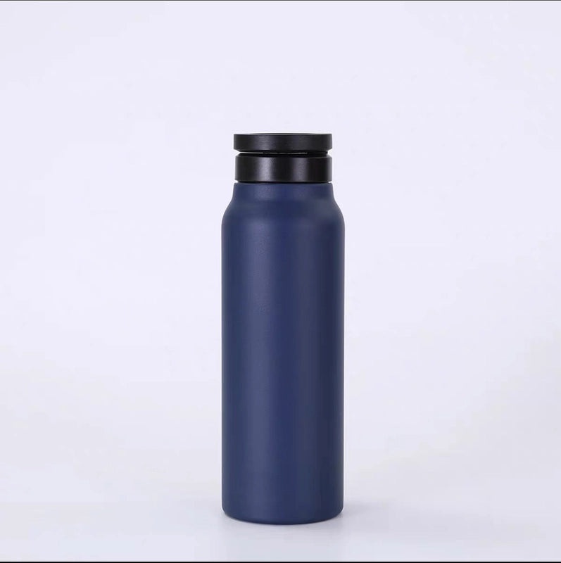 Solid Color 201 & 304 Stainless Steel Water Bottle for Casual Vacation Use 1 Piece | Travel Accessories
