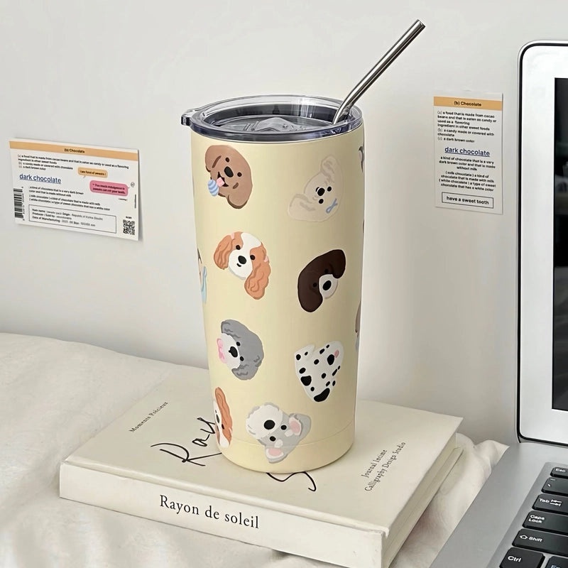 Adorable Animal Stainless Steel Thermos Bottle 304 Quality | Drinkware & Travel Mugs