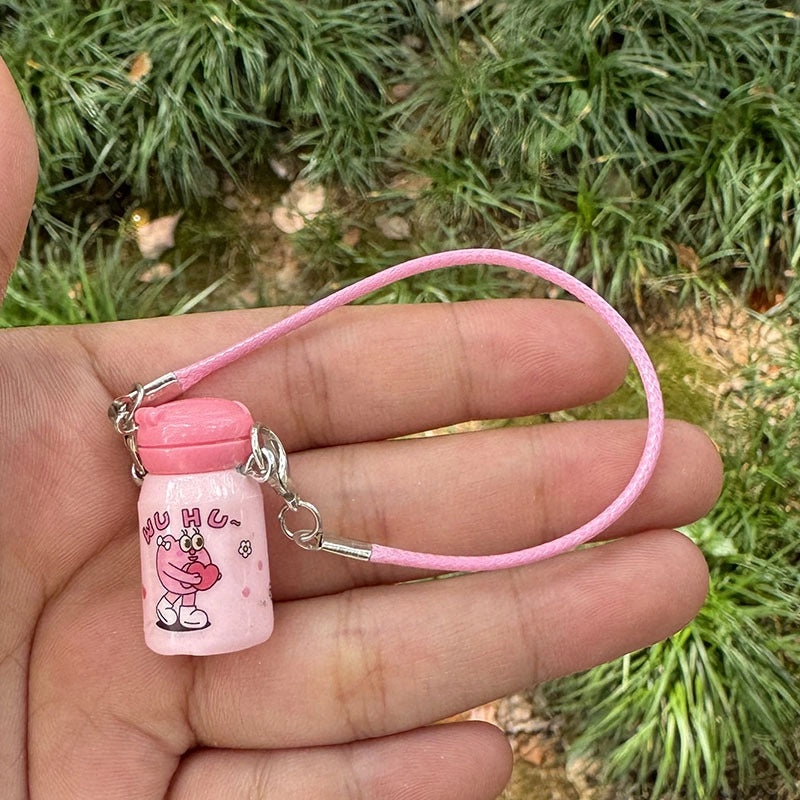 Mini Kettle Thermos Charm Small Bottle Pendant Cute Doll Accessory for DIY Jewelry | Jewelry Accessories