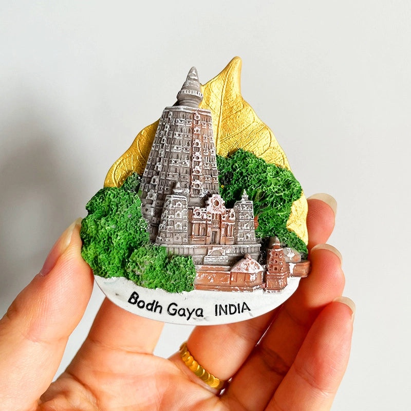 3D Travel Refrigerator Magnet Stickers Europe Cities Souvenirs Creative Tourist Gifts|Home Decor & Magnets