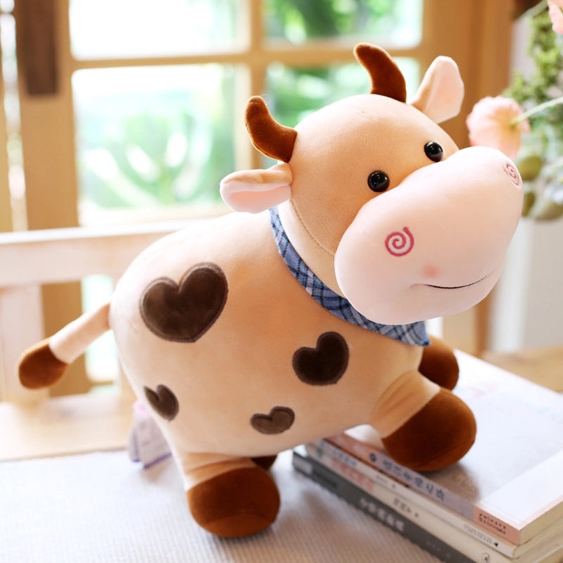 Cute Calf Plush Toy Niu Niu Xiaoke Doll Soft Stuffed Animal Kids Birthday Gift|Plush Toys & Stuffed Animals