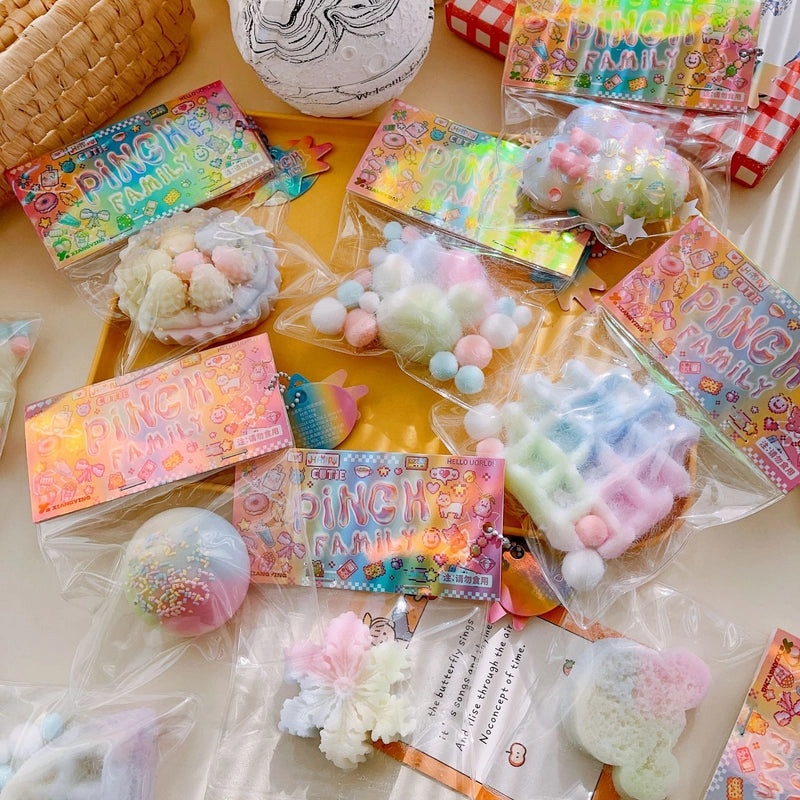 Paw Print Donut Fidget Toys for Stress Relief|Sensory & Fidget Toys