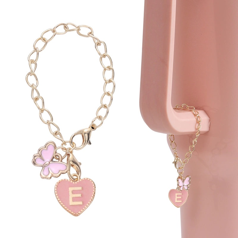 Cute Heart & Butterfly Enamel Alloy Pendant for Women | Jewelry & Accessories