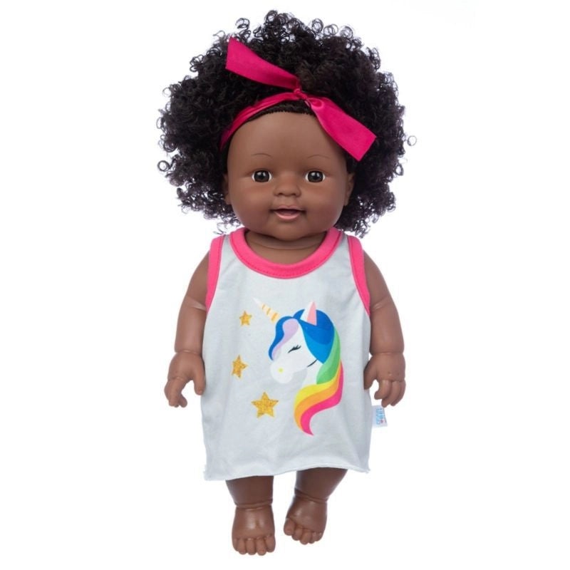 12 Inch African American Baby Doll for Girls | Dolls & Toys