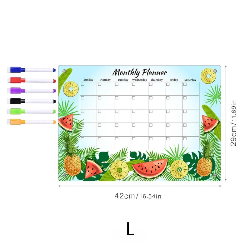 Minimalist Transparent Colored Resin Refrigerator Magnet | Home Decor