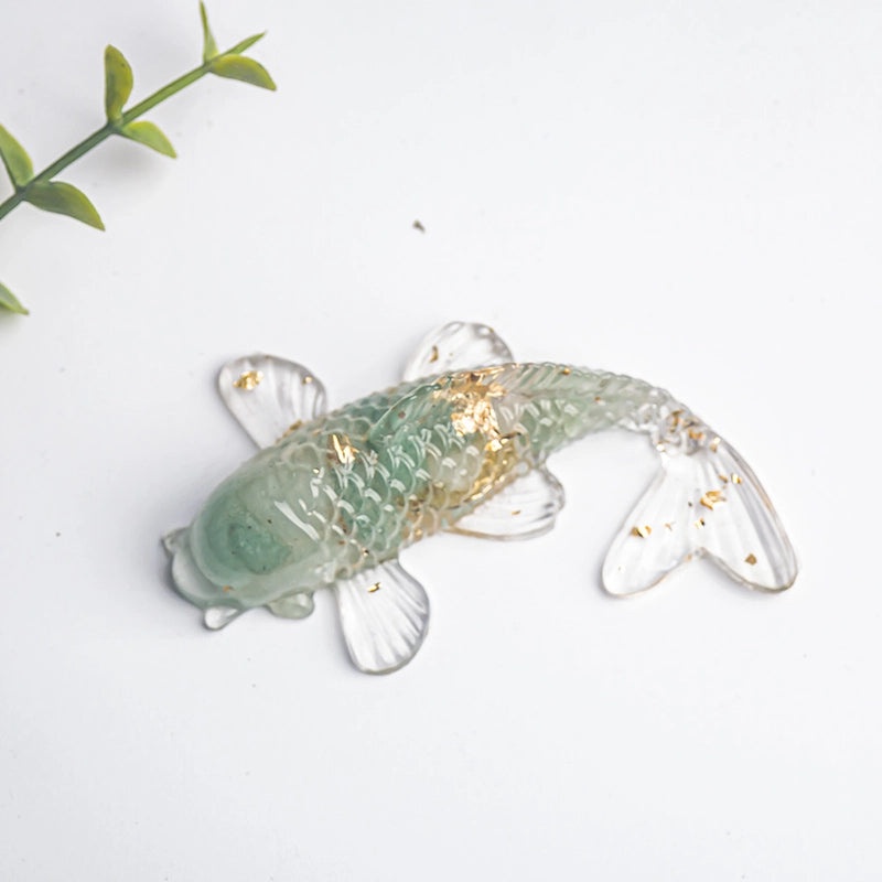 Minimalist Fish Gem Crystal Glue Ornaments | Home Decor & Accessories