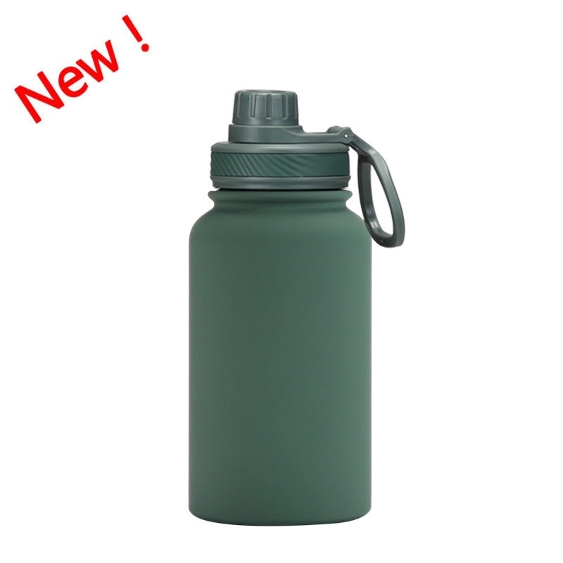 Stainless Steel Water Bottle Single Piece Casual Solid Color | Drinkware & Hydration