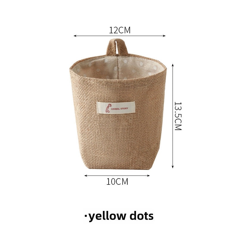 Dormitory Hanging Linen Storage Bag for Bedside Mobile Phone and Door Back | Home Storage Organizers