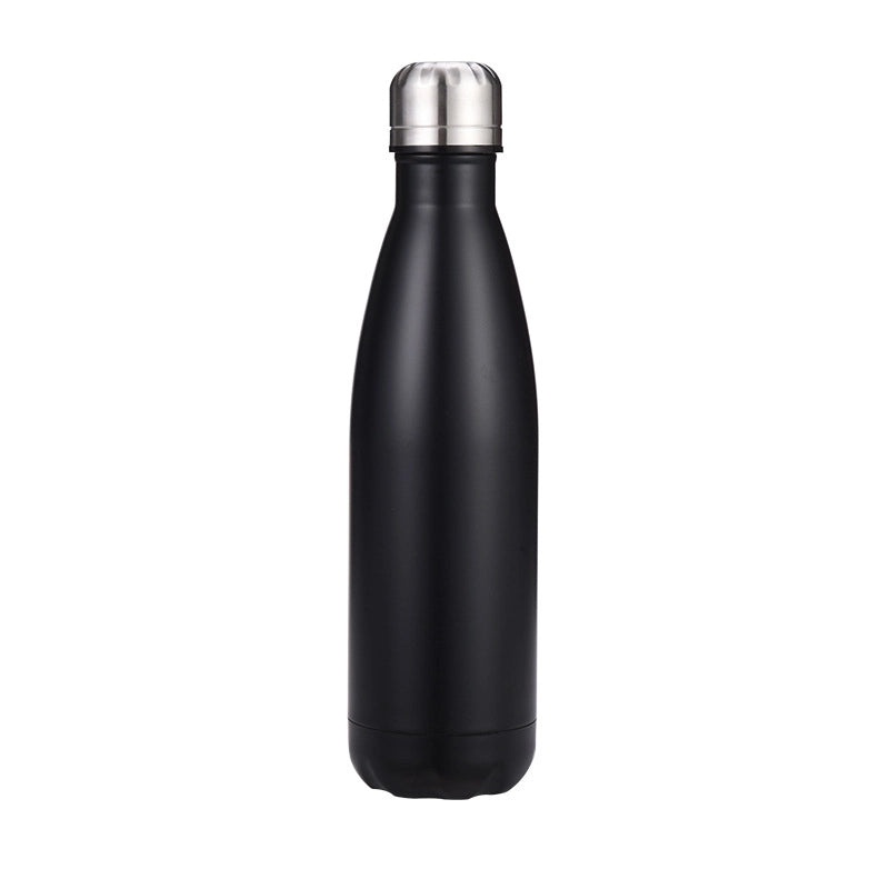 Stainless Steel Water Bottle Single Piece Casual Solid Color | Drinkware & Hydration