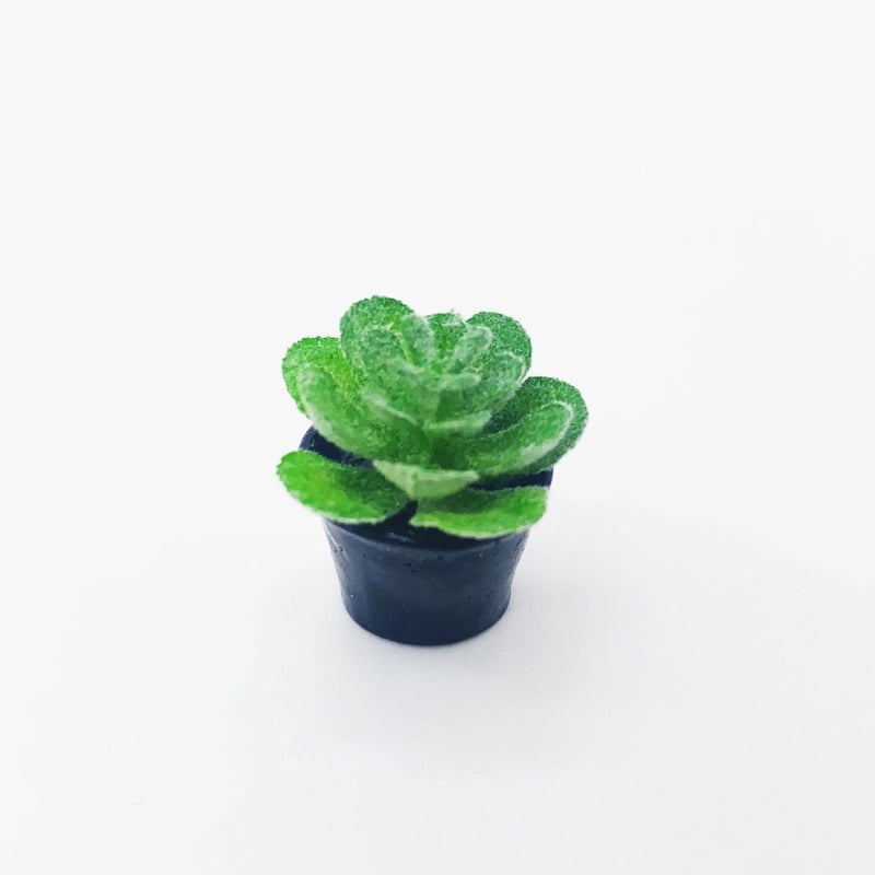 Miniature Dollhouse Accessories Artificial Succulent Plant Pot Micro Landscape Decoration|Dollhouse Miniatures & Accessories