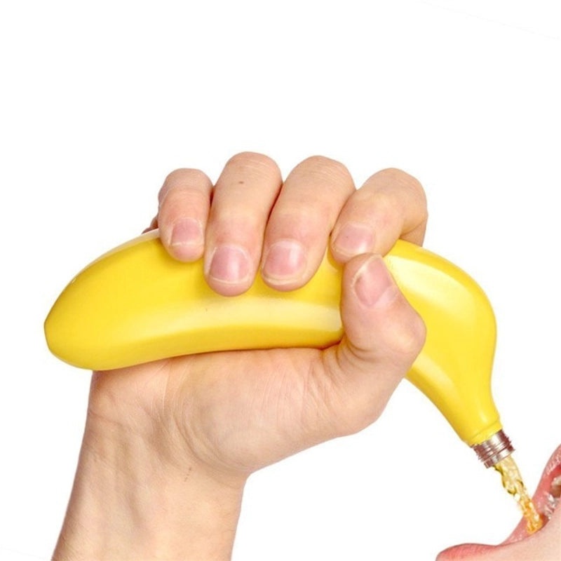 5 Oz Banana Stainless Steel Mini Hip Flask Creative High-Grade Small Flask|Drinkware & Barware