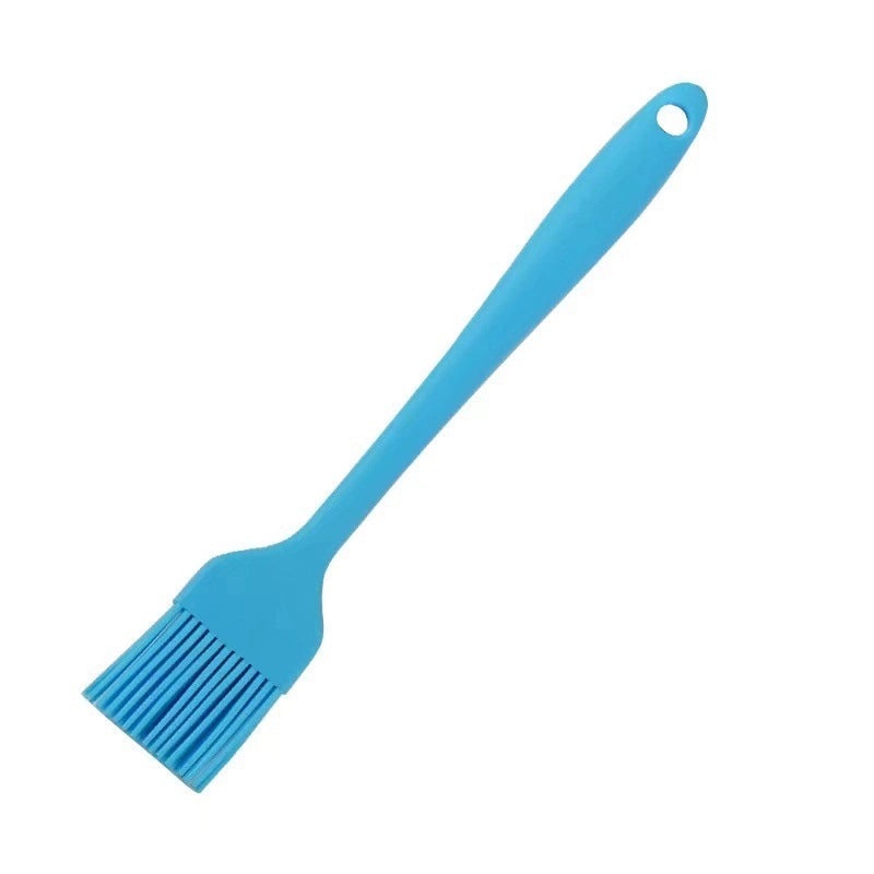 Silicone BBQ Oil Brush High Temp Resistant Integrated Scraper Baking Grill Brush | Kitchen & Dining Tools