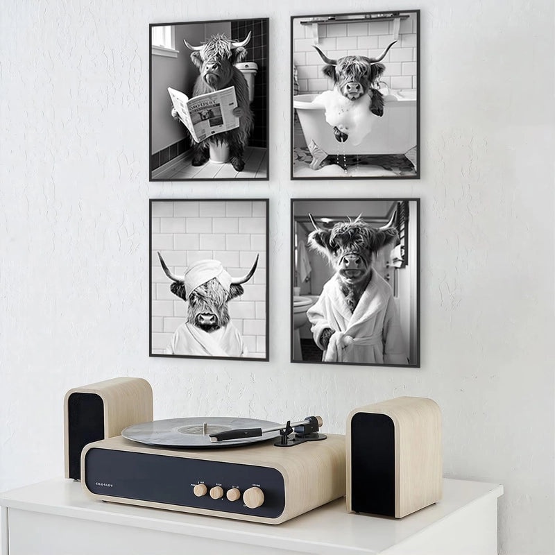 Casual Animal Canvas Wall Art Hanging Painting for Home Decor | Wall Art & Paintings