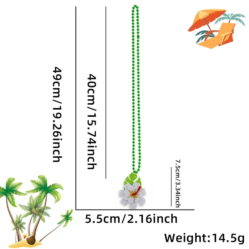 Hawaiian Flower Crab Plastic Charm Cute Beach Vacation Accessory|Jewelry & Accessories