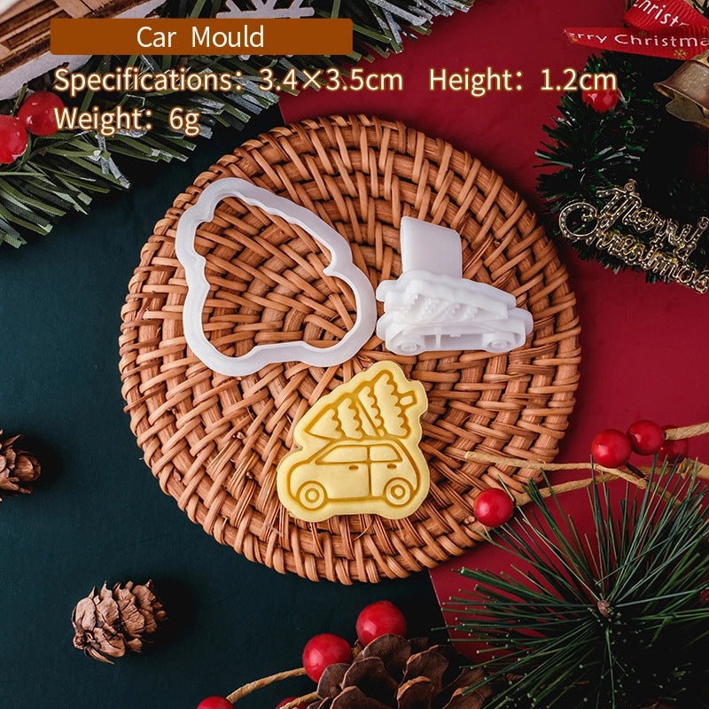 Christmas Themed Santa Claus Christmas Tree PLA Plastic Bakeware Mold | Bakeware & Kitchen Tools