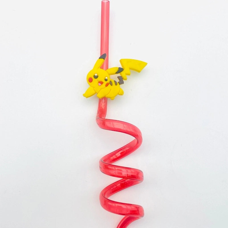 Pokémon Themed Creative Personality Party Decorative Straw|Party Supplies