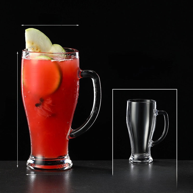 Large Capacity Glass Juice Cup for Milk Tea Mojito Cocktail Bars | Drinkware & Glassware