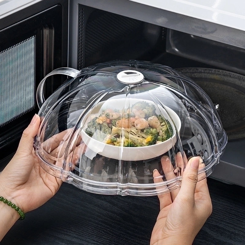 Minimalist Solid Color Plastic Food Cover - Durable and Lightweight | Kitchen Storage & Organization