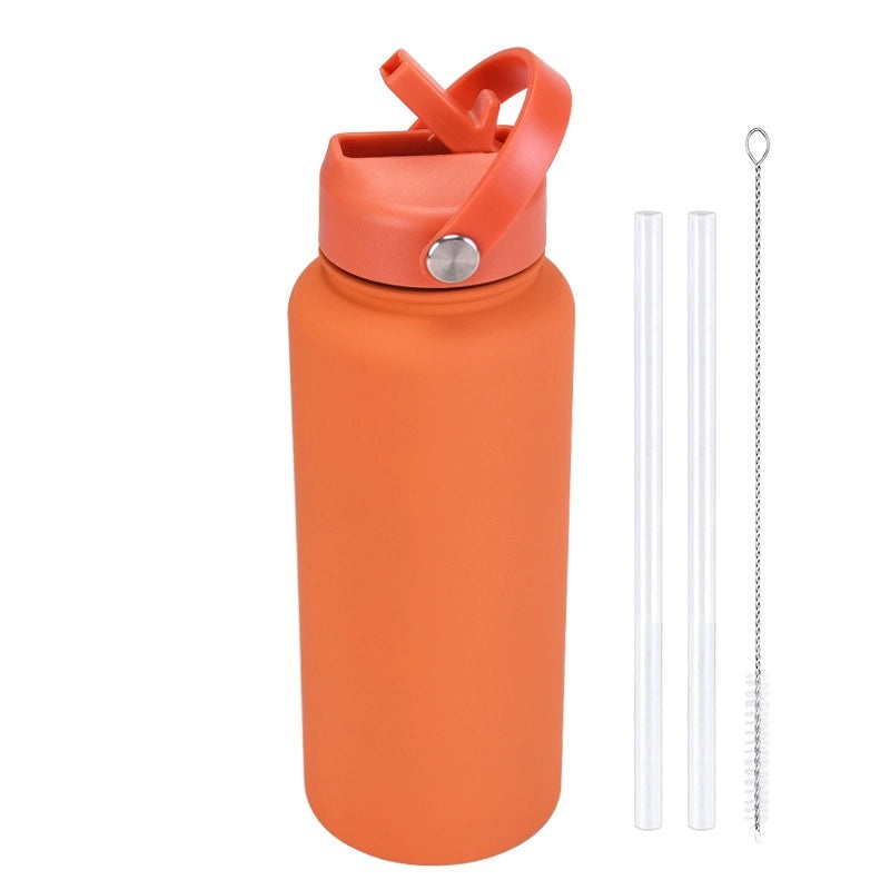 Insulated Stainless Steel Thermos Mug in Solid Colors for Everyday Use|Drinkware & Thermoses