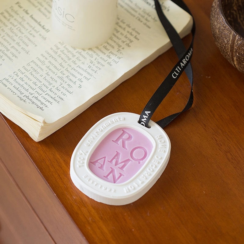 Aromatherapy Gypsum Wax Slice Solid Perfume Pendant for Home Wardrobe Car Fragrance Gift | Home Fragrance Accessories