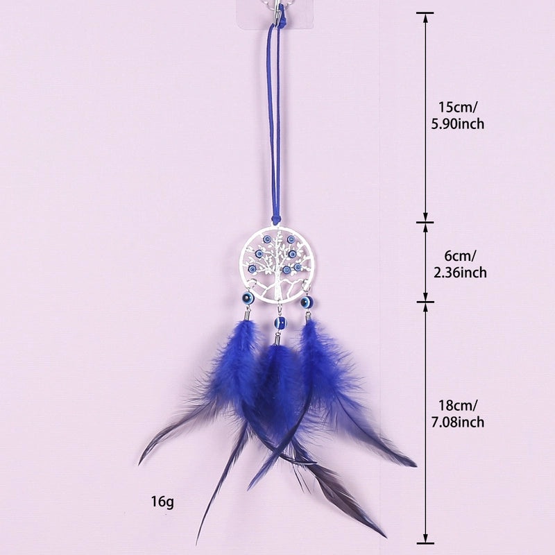 Minimalist Geometric Cotton Thread Feather Iron Ornament|Home Decor Accessories