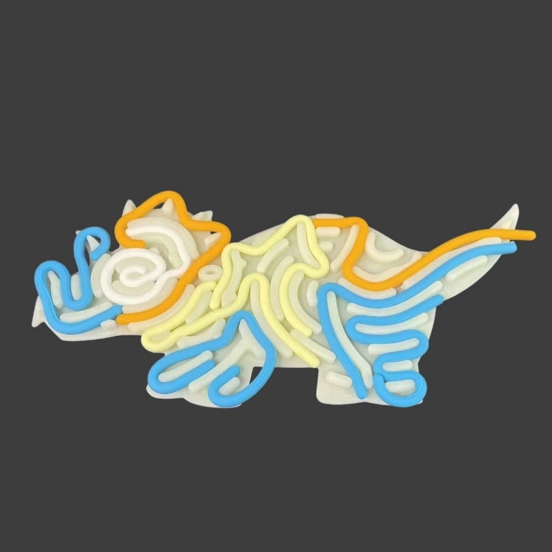 Sensory Silicone Activity Board for Kids | Educational Toy | BPA-Free Food Grade Twist Decompression Tool|儿童感官玩具|益智玩具|减压神器