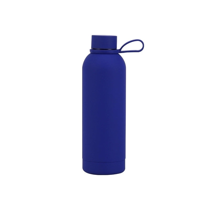 Stainless Steel Insulated Thermos Mug - Casual Solid Color Design | Drinkware & Tumblers